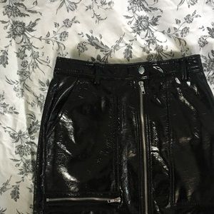 Leather Skirt